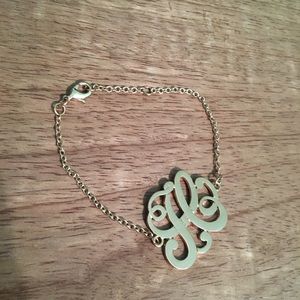 Monogram H bracelet